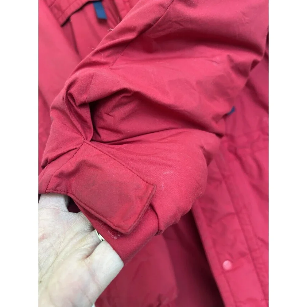 Vtg Patagonia Insulated DAS Puffer Jacket 90's Parka Red Blue‎ Mens L 84161 F3